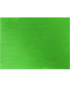 PLIEGO FOAMY CORRUGADO 60X90 VERDE CLARO
