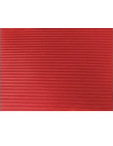 PLIEGO FOAMY CORRUGADO 60X90 ROJO