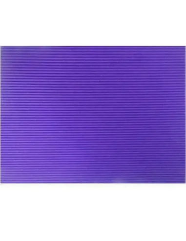 PLIEGO FOAMY CORRUGADO 60X90 MORADO