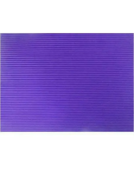 PLIEGO FOAMY CORRUGADO 60X90 MORADO