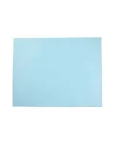 PLIEGO PAPEL GAMUZA 48X68 CM CELESTE