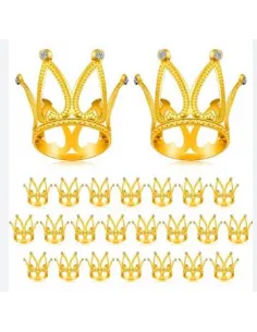 ADORNO CORONA PEQUEÑA METALICA 3.5 CM RA