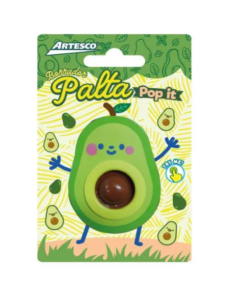 BORRADOR ARTESCO AGUACATE POP IT