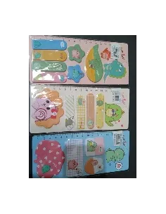 POS-IT UNICORNIO/GATITO/FRUTAS KAWAI RA 5889