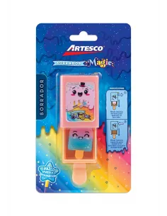 BORRADOR ARTESCO MAGICO 4 DISEÑOS BLISTER
