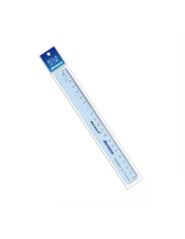 REGLA ARTESCO CRISTAL 20CM AUTOSERVICIO