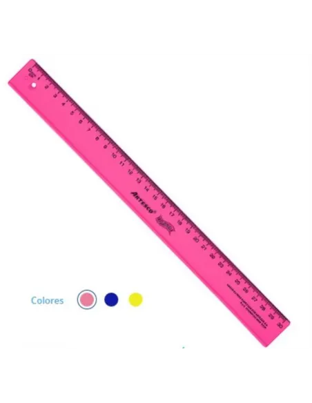REGLA ARTESCO IRROMPIBLE 30CM SURTIDO