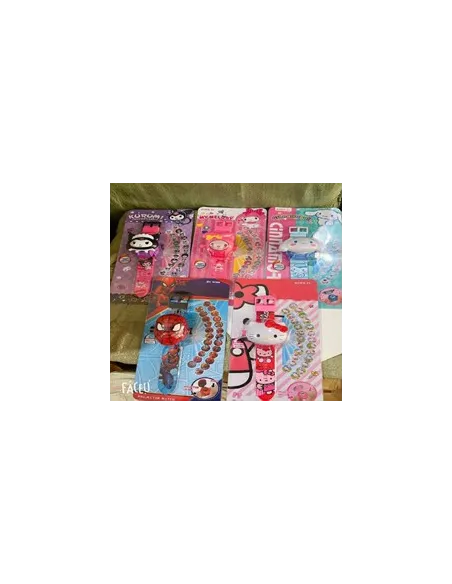 RELOJ RA PROYECTOR SANRIO/SPIDERMAN A PILA