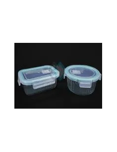 REPOSTERO DE VIDRIO C/TAPA SETX2 IC1275-5