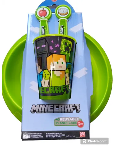 REPOSTERO MINECRAFT 5 PZS 40600
