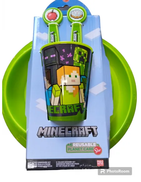 REPOSTERO MINECRAFT 5 PZS 40600