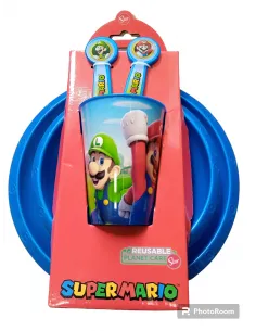 REPOSTERO SUPER MARIO 5PZS 75200