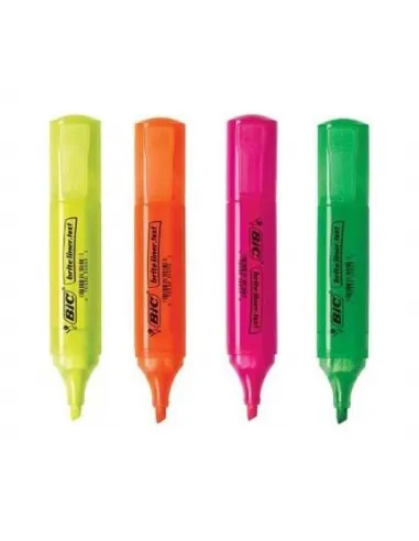 RESALTADOR BIC BRITE LINER-TEXT NARANJA