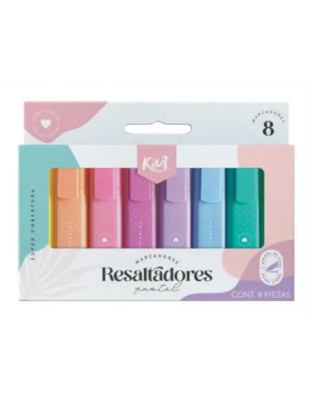 RESALTADOR NORMA KIUT PASTEL X8 557227