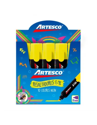 RESALTADOR ARTESCO NEON E-48 AMARILLO UND
