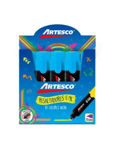 RESALTADOR ARTESCO NEON E-48 CELESTE UND