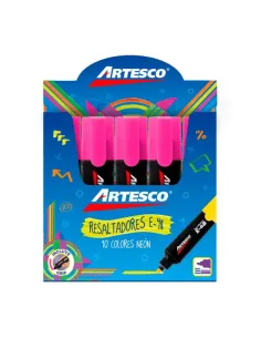 RESALTADOR ARTESCO NEON E-48 ROSADO UND