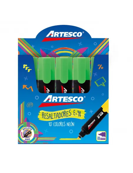 RESALTADOR ARTESCO E-48 VERDE NEON