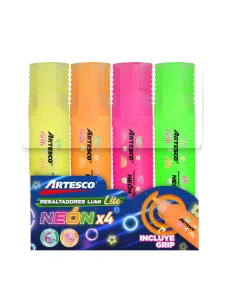 RESALTADOR ARTESCO E-48 NEON 4 COLORES