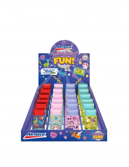 BORRADOR ARTESCO FUN 4 DISEÑOS