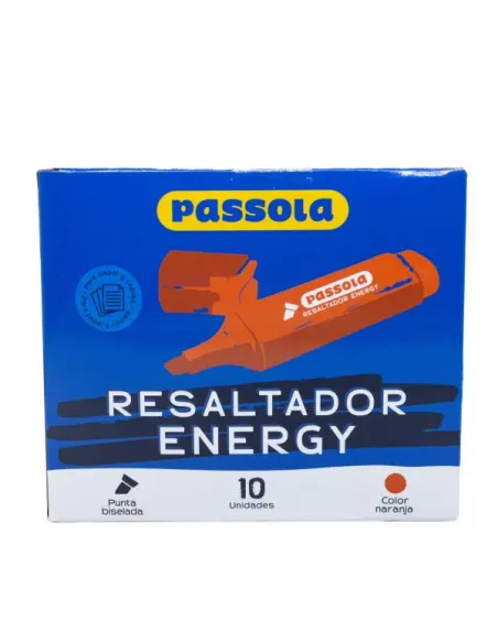 RESALTADOR PASSOLA ENERGY NARANJA HL-301O