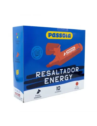 RESALTADOR PASSOLA ENERGY NARANJA HL-301O