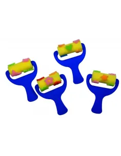 RODILLO PASSOLA P/PINTAR FORMAS GRANDE 4 PZAS