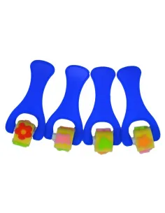 RODILLO PASSOLA P/PINTAR FORMAS PEQUEÑO 4PZAS