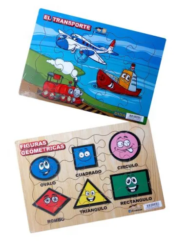 ROMPECABEZA MADERA V/MODEL 20PZ