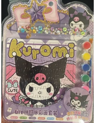 ROMPECABEZAS SARIO RA ACUARELA PARA PINTAR