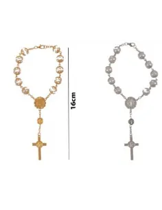 ROSARIO DENARIO PLATEADO/DORADO REF. 23071812 335311