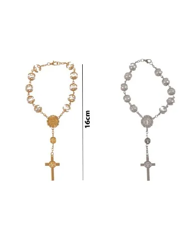 ROSARIO DENARIO PLATEADO/DORADO REF. 23071812 335311