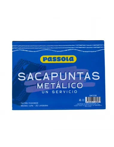 SACAPUNTA PASSOLA METALICO UNIDAD