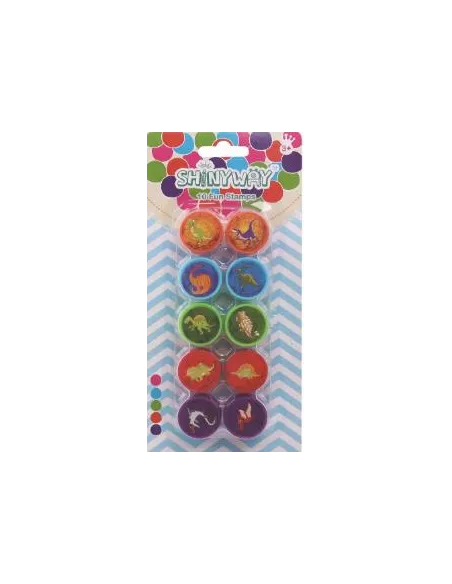 SELLO DINOSAURIO BLISTER X10 UND RA