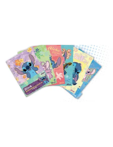 SEPARADOR DE HOJAS REX A4 STITCH 6 UND.