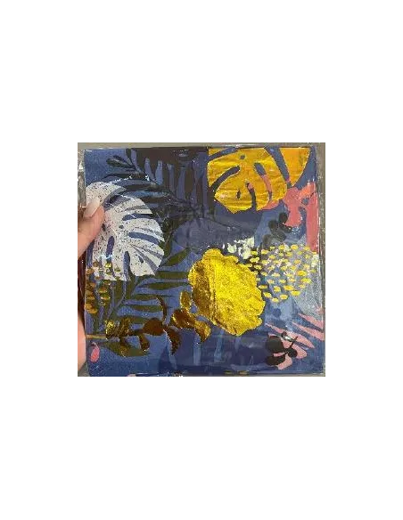 SERVILLETA SWH AZUL ESTAMPADA X10UND 58J2T-12A