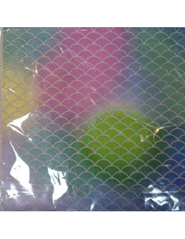 SERVILLETA SWH ESTAMPADA SIRENA 10UND 58J2T-33A