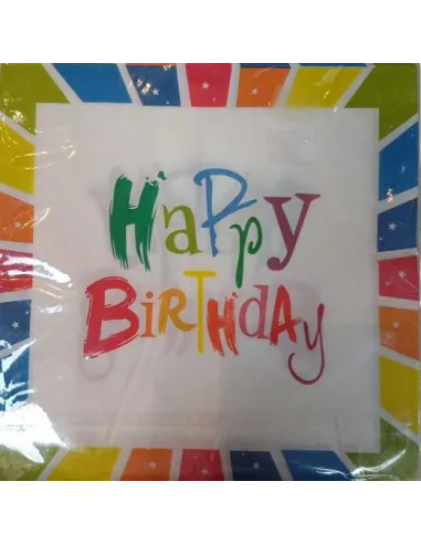 SERVILLETA SWH HAPPY BIRTHDAY 10UND 58J2T-42A