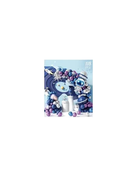 SET DE GLOBOS SWH PLANETAS/COHETES 118PZS 73J3A-14