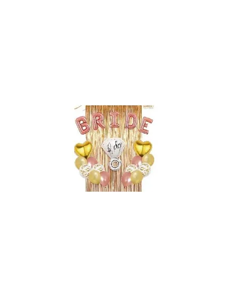 SET DE GLOBOS SWH BRIDE ORO ROSA/DORADO 73J3A-21