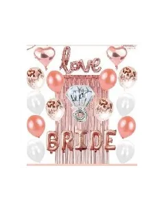 SET DE GLOBOS SWH BRIDE ORO ROSA 73J3A-22