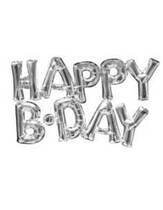 SET DE GLOBOS HAPPY B-DAY RA