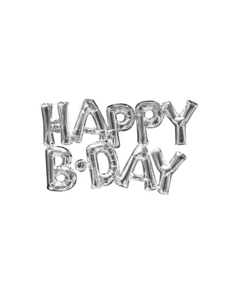 SET DE GLOBOS HAPPY B-DAY RA