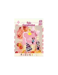 SET DE GLOBOS SWH ALUM. MINNIE MOUSE 73J3A-48