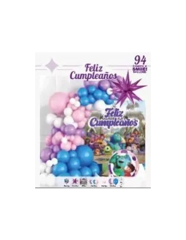 SET DE GLOBOS SWH MONSTERS INC. 94 PZS 73J3A-54