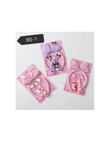 SET RA DIADEMA Y VINCHAS LAZOLLAVERO  SANRIO