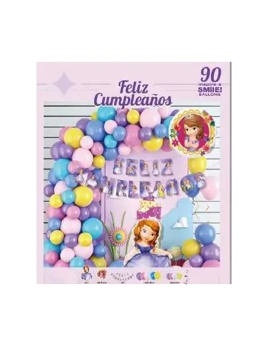 SET DE GLOBOS SWH PRINCESA SOFIA 90PZS 73J3A-57
