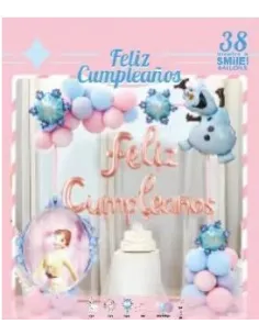 SET DE GLOBOS SWH FROZEN 38 PZS 73J3A-62
