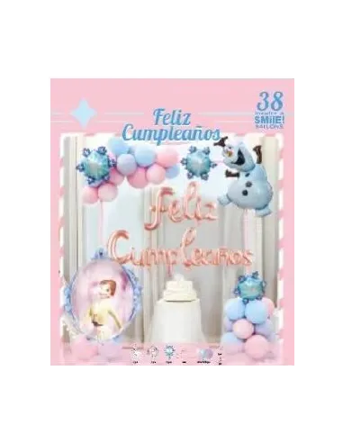 SET DE GLOBOS SWH FROZEN 38 PZS 73J3A-62