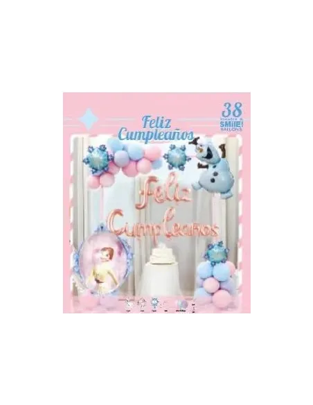 SET DE GLOBOS SWH FROZEN 38 PZS 73J3A-62